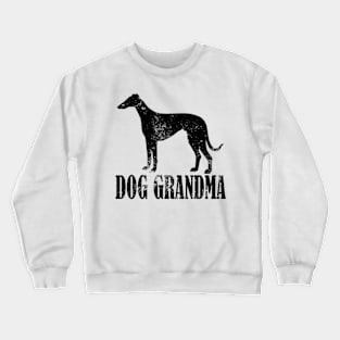 Whippet Dog Grandma Crewneck Sweatshirt